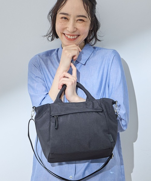 DECOY SINCE 1981(デコイシンスイチキュウハチイチ)の「2025春夏【はっ水加工】Legato Largo2WAYショルダーバッグ(ショルダーバッグ・レディース・ブラック/グレー・フリー)」の22枚目の写真