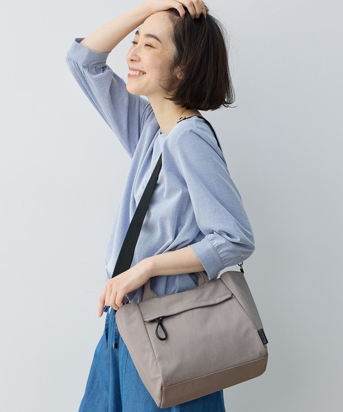 DECOY SINCE 1981(デコイシンスイチキュウハチイチ)の「2025春夏【はっ水加工】Legato Largo2WAYショルダーバッグ(ショルダーバッグ・レディース・ブラック/グレー・フリー)」の20枚目の写真