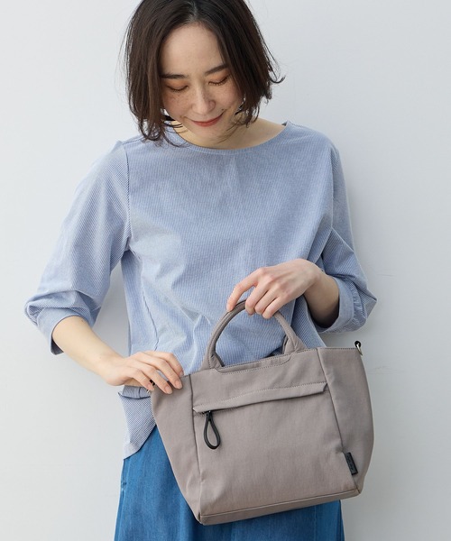 DECOY SINCE 1981(デコイシンスイチキュウハチイチ)の「2025春夏【はっ水加工】Legato Largo2WAYショルダーバッグ(ショルダーバッグ・レディース・ブラック/グレー・フリー)」の18枚目の写真