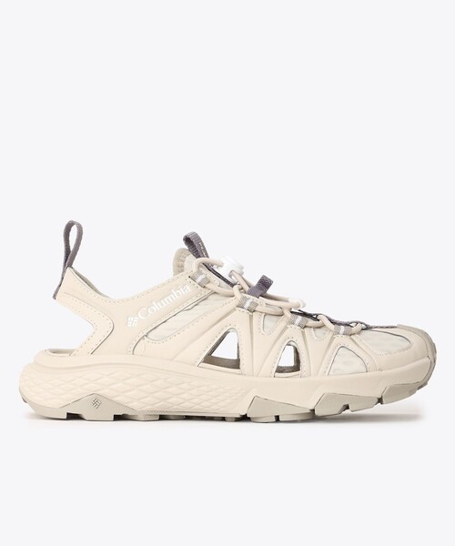 Columbia(コロンビア)の「高反発クッション 軽量 Columbia/レディース ピークフリーク ラッシュ シャンダル アウトドアサンダル つま先カバー/コロンビア(サンダル・レディース・ストーン/ブラック・23.0cm/26.0cm/22.0cm/24.0cm/25.0cm)」の1枚目の写真