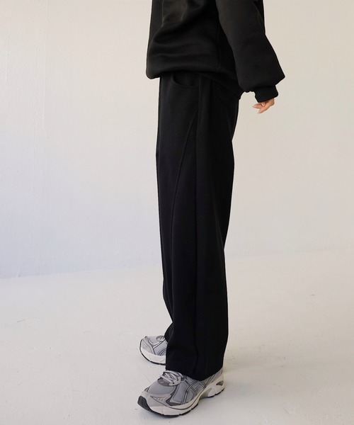 Mela(メラ)の「CURVY SWEAT PANTS(スウェットパンツ・レディース・ダークグレー/ライトグレー/グレー/ブラック・XL/S/M/L)」の19枚目の写真