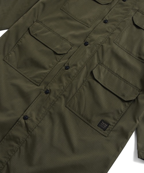 TAION(タイオン)の「【TAION(タイオン)】〈ユニセックス〉ノンダウン ミリタリー フードコート(その他アウター・メンズ・ダークグリーン系/ブラック/ダークオリーブ/オフホワイト/ダークネイビー/その他3・L/S/M/XL/XS)」の13枚目の写真