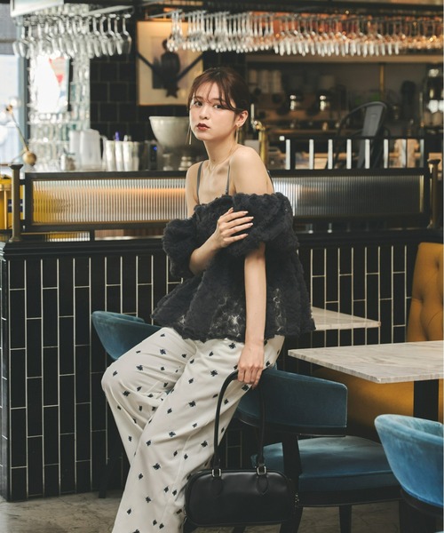 一部予約】3wayペプラムチュールビスチェ【発送予定日 7月上旬~7