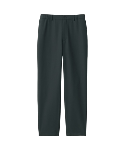 【新品未使用】紳士　風を通すストレッチサッカーノータックパンツ ダークネイビーL 無印良品 風を通すストレッチサッカーノータックパンツ ダークネイビー