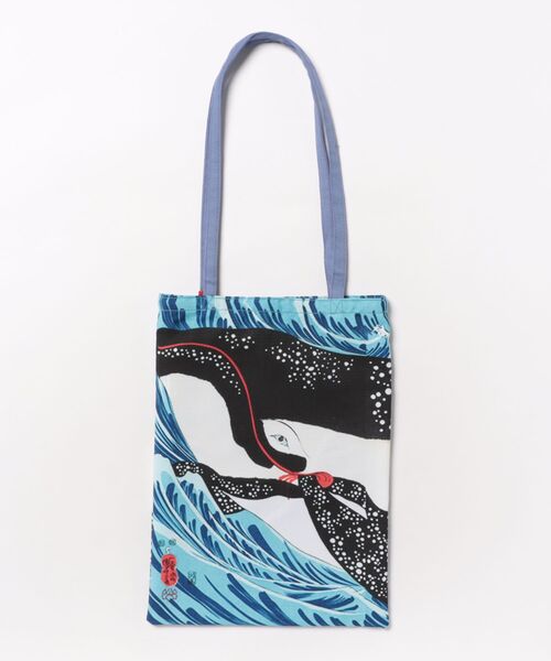 カヤ（カヤ）の「【カヤ】浮世絵トートバッグ（トートバッグ・レディース・その他6/その他5/その他1/その他2/その他3/その他4・FREE）」の15枚目の写真