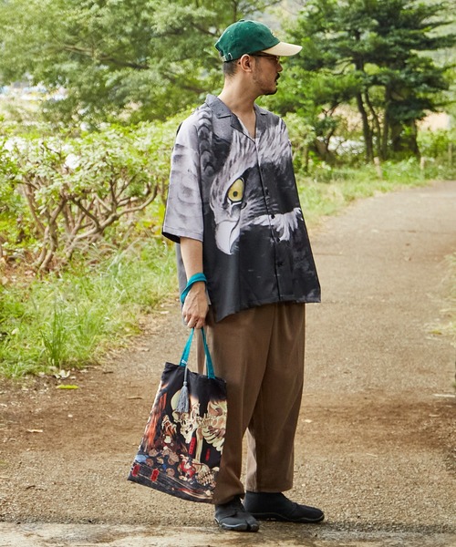 カヤ（カヤ）の「【カヤ】浮世絵トートバッグ（トートバッグ・レディース・その他6/その他5/その他1/その他2/その他3/その他4・FREE）」の11枚目の写真