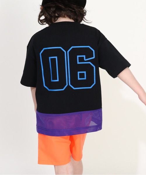 BABYDOLL(ベビードール)の「【軽量速乾】裾メッシュユニフォーム Tシャツ 0389K(Tシャツ/カットソー・キッズ・ブラック/グリーン・90cm/100cm/110cm/120cm/130cm/140cm)」の8枚目の写真