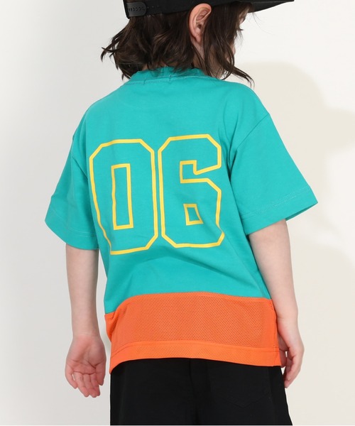 BABYDOLL(ベビードール)の「【軽量速乾】裾メッシュユニフォーム Tシャツ 0389K(Tシャツ/カットソー・キッズ・ブラック/グリーン・90cm/100cm/110cm/120cm/130cm/140cm)」の15枚目の写真