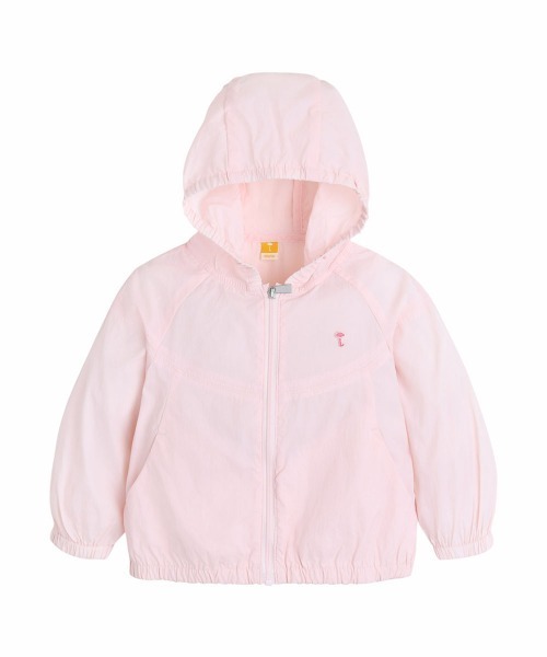 moimoln（モイモルン）の「ユニオンナイロンブルゾン（ナイロンジャケット・キッズ・ライトブルー/ライトピンク・90cm/100cm/110cm/120cm/130cm）」の2枚目の写真