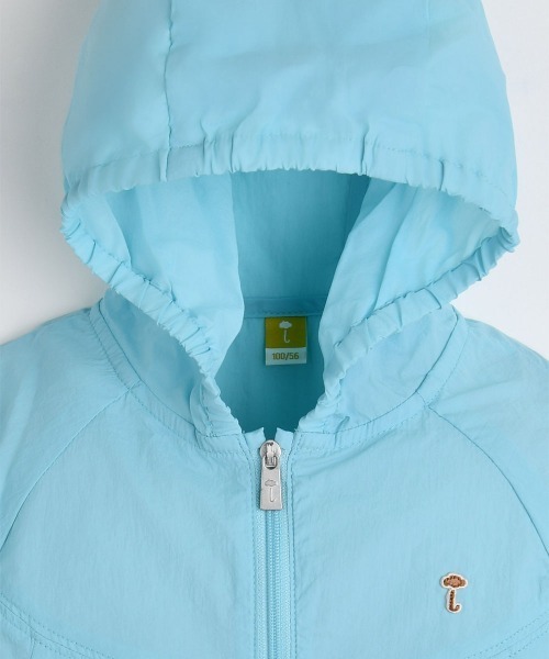 moimoln（モイモルン）の「ユニオンナイロンブルゾン（ナイロンジャケット・キッズ・ライトブルー/ライトピンク・90cm/100cm/110cm/120cm/130cm）」の5枚目の写真