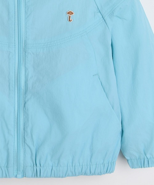 moimoln（モイモルン）の「ユニオンナイロンブルゾン（ナイロンジャケット・キッズ・ライトブルー/ライトピンク・90cm/100cm/110cm/120cm/130cm）」の6枚目の写真
