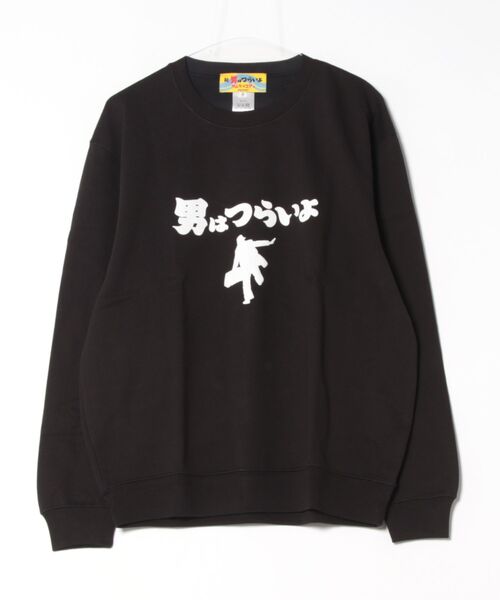 SAMURAI CORE(サムライコア)の「【SAMURAI CORE x 男はつらいよ】寅SWEAT(Tシャツ/カットソー・メンズ・グレー/ブラック・MEDIUM/LARGE)」の1枚目の写真