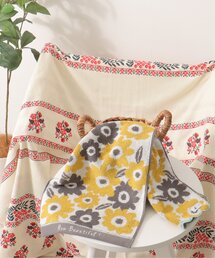 LBC（エルビーシー）の「花柄スカラップフェイスタオル（タオル）」