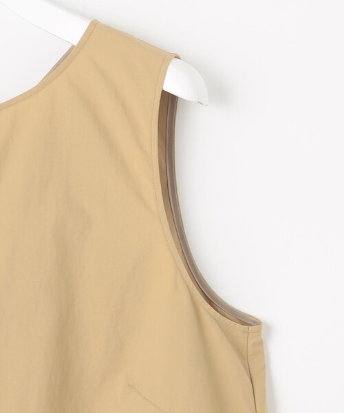 23区(ニジュウサンク)の「【SLOW/一部店舗限定】UVカット/撥水/接触冷感 ナイロンタスランタフタ オールインワン(つなぎ/オールインワン・レディース・グレー系/ベージュ系・38)」の12枚目の写真