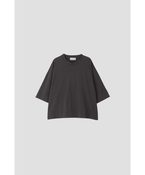 MARGARET HOWELL(マーガレットハウエル)の「LIGHT DENSE COTTON JERSEY(Tシャツ/カットソー・レディース・ブルー系その他2/ホワイト・2)」の6枚目の写真