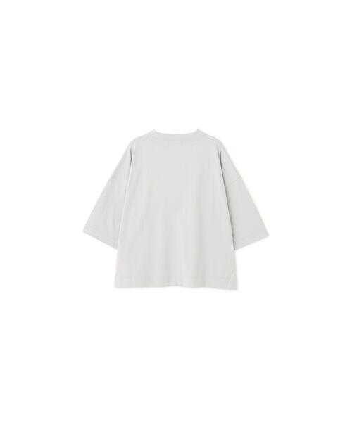 MARGARET HOWELL(マーガレットハウエル)の「LIGHT DENSE COTTON JERSEY(Tシャツ/カットソー・レディース・ブルー系その他2/ホワイト・2)」の14枚目の写真
