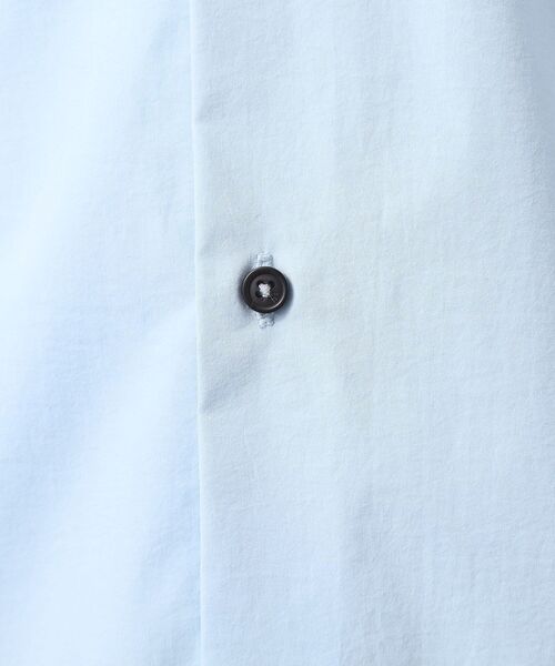 THE SHOP TK （ザ ショップ ティーケー ）の「CAVEブロードシャツ【吸水速乾/イージーケア/アンチピリング/洗濯機OK】（シャツ/ブラウス・メンズ・ライトベージュ/サックスブルー/ネイビー・02/03/04）」の14枚目の写真