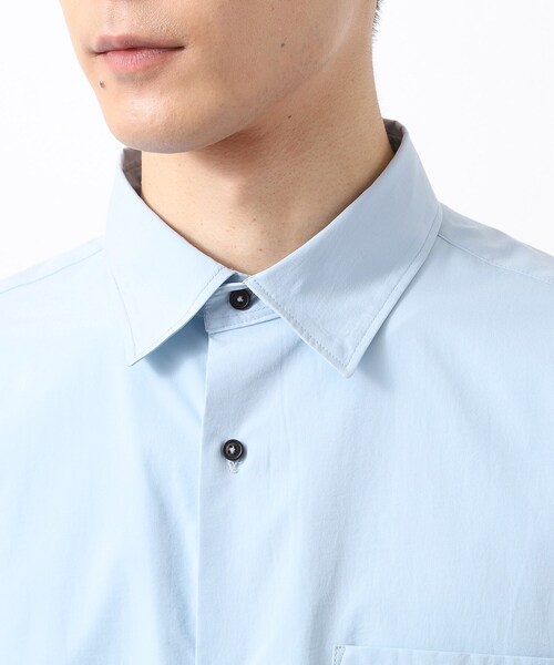THE SHOP TK （ザ ショップ ティーケー ）の「CAVEブロードシャツ【吸水速乾/イージーケア/アンチピリング/洗濯機OK】（シャツ/ブラウス・メンズ・ライトベージュ/サックスブルー/ネイビー・02/03/04）」の20枚目の写真