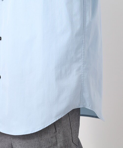 THE SHOP TK （ザ ショップ ティーケー ）の「CAVEブロードシャツ【吸水速乾/イージーケア/アンチピリング/洗濯機OK】（シャツ/ブラウス・メンズ・ライトベージュ/サックスブルー/ネイビー・02/03/04）」の22枚目の写真