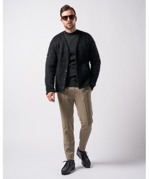 wjk（ダヴルジェイケイ）の「mohair shaggy knit cardigan（カーディガン/ボレロ・メンズ・ブラック/ダークブラック/ブルー・SMALL/MEDIUM/LARGE/X-LARGE）」の22枚目の写真