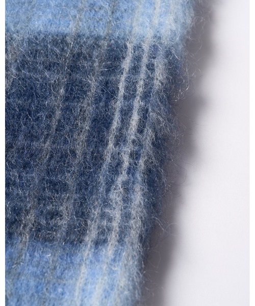 wjk（ダヴルジェイケイ）の「mohair shaggy knit cardigan（カーディガン/ボレロ・メンズ・ブラック/ダークブラック/ブルー・SMALL/MEDIUM/LARGE/X-LARGE）」の5枚目の写真