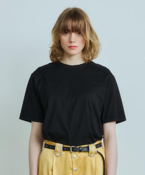 OPULENCE(オーピュレンス)の「Time Crafted ビーズロゴTシャツ(Tシャツ/カットソー・レディース・ブラック/ホワイト・SMALL/MEDIUM)」の9枚目の写真
