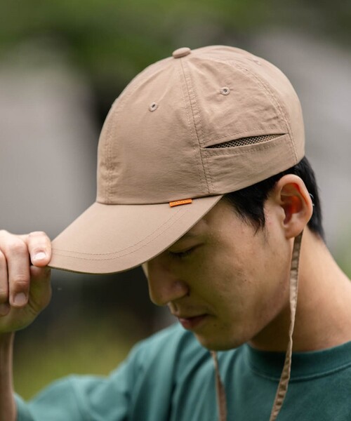 SHIPS any（シップス エニィ）の「SHIPS any:〈UVカット/撥水加工/遮熱〉サーマル バリア ベースボール キャップ◆（キャップ・メンズ・ブラック/ダークグレー/ベージュ/ナチュラル・ONE SIZE）」の4枚目の写真