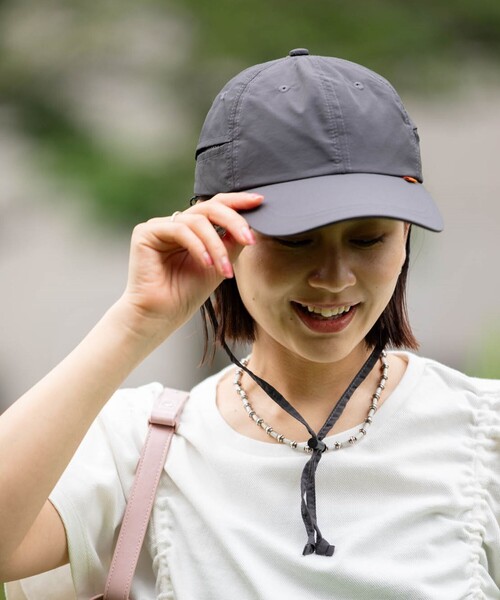 SHIPS any（シップス エニィ）の「SHIPS any:〈UVカット/撥水加工/遮熱〉サーマル バリア ベースボール キャップ◆（キャップ・メンズ・ブラック/ダークグレー/ベージュ/ナチュラル・ONE SIZE）」の3枚目の写真