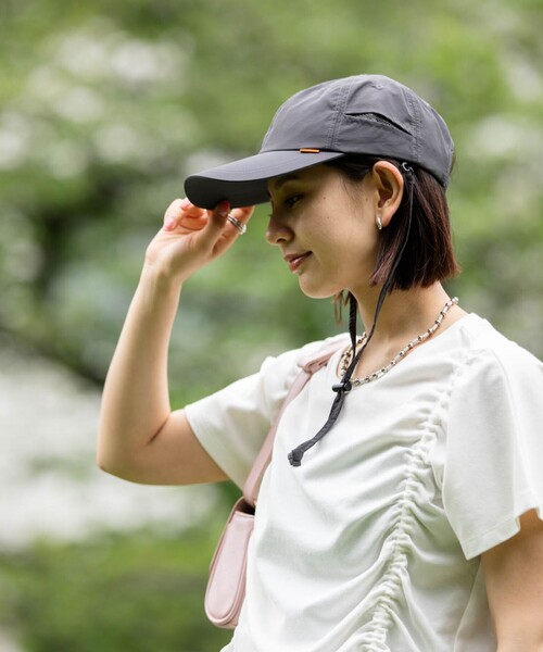 SHIPS any（シップス エニィ）の「SHIPS any:〈UVカット/撥水加工/遮熱〉サーマル バリア ベースボール キャップ◆（キャップ・メンズ・ブラック/ダークグレー/ベージュ/ナチュラル・ONE SIZE）」の20枚目の写真