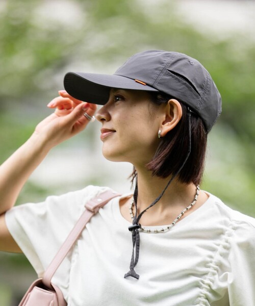 SHIPS any（シップス エニィ）の「SHIPS any:〈UVカット/撥水加工/遮熱〉サーマル バリア ベースボール キャップ◆（キャップ・メンズ・ブラック/ダークグレー/ベージュ/ナチュラル・ONE SIZE）」の21枚目の写真