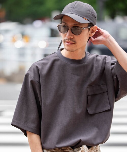 SHIPS any（シップス エニィ）の「SHIPS any:〈UVカット/撥水加工/遮熱〉サーマル バリア ベースボール キャップ◆（キャップ・メンズ・ブラック/ダークグレー/ベージュ/ナチュラル・ONE SIZE）」の22枚目の写真