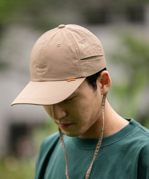 SHIPS any（シップス エニィ）の「SHIPS any:〈UVカット/撥水加工/遮熱〉サーマル バリア ベースボール キャップ◆（キャップ・メンズ・ブラック/ダークグレー/ベージュ/ナチュラル・ONE SIZE）」の6枚目の写真