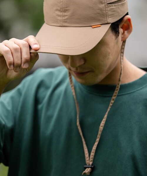 SHIPS any（シップス エニィ）の「SHIPS any:〈UVカット/撥水加工/遮熱〉サーマル バリア ベースボール キャップ◆（キャップ・メンズ・ブラック/ダークグレー/ベージュ/ナチュラル・ONE SIZE）」の7枚目の写真