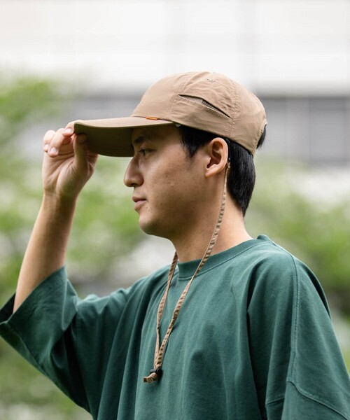 SHIPS any（シップス エニィ）の「SHIPS any:〈UVカット/撥水加工/遮熱〉サーマル バリア ベースボール キャップ◆（キャップ・メンズ・ブラック/ダークグレー/ベージュ/ナチュラル・ONE SIZE）」の8枚目の写真