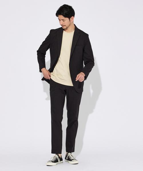 ABAHOUSE（アバハウス）の「【セットアップ対応】スーパーストレッチ リネンブレンド イージー スラックス（スラックス・メンズ・ブラック/ベージュ/ダークネイビー/グレー・44/46/48/50）」の22枚目の写真