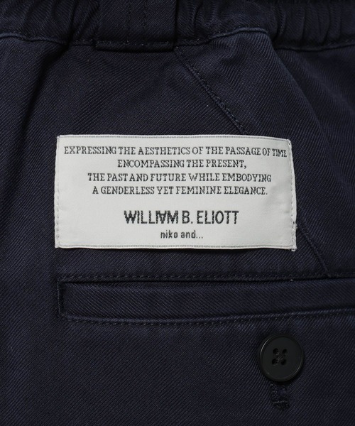 【新品】ニコアンド【WILLIAM B.ELIOTT】ハーフショーツ ベージュM 新品】ニコアンド【WILLIAM B.ELIOTT】ハーフショーツ ベージュM