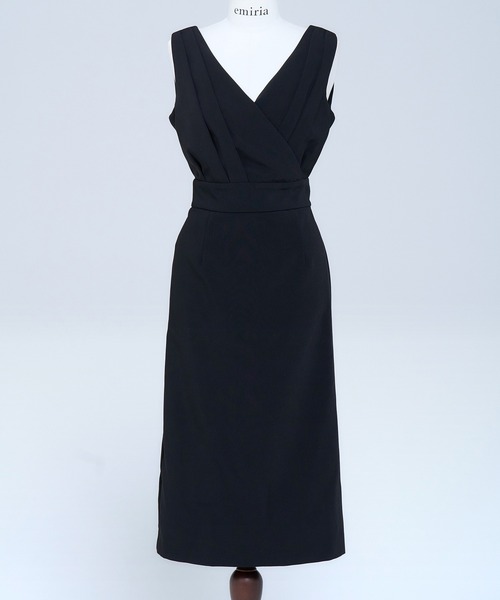 emiriawiz（エミリアウィズ）の「Crossover Tight Dress（ワンピース・レディース・ホワイト/ブラック・SMALL/MEDIUM）」の9枚目の写真