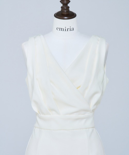 emiriawiz（エミリアウィズ）の「Crossover Tight Dress（ワンピース・レディース・ホワイト/ブラック・SMALL/MEDIUM）」の15枚目の写真