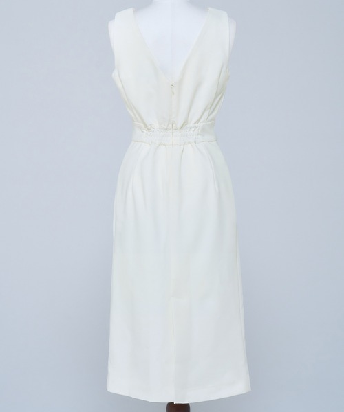 emiriawiz（エミリアウィズ）の「Crossover Tight Dress（ワンピース・レディース・ホワイト/ブラック・SMALL/MEDIUM）」の16枚目の写真