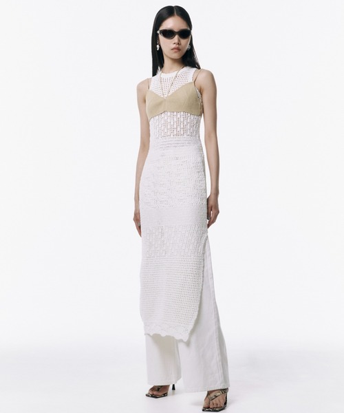 JOSE MOON（ジョゼムーン）の「MOTIF PATTERN KNIT DRESS/モチーフ