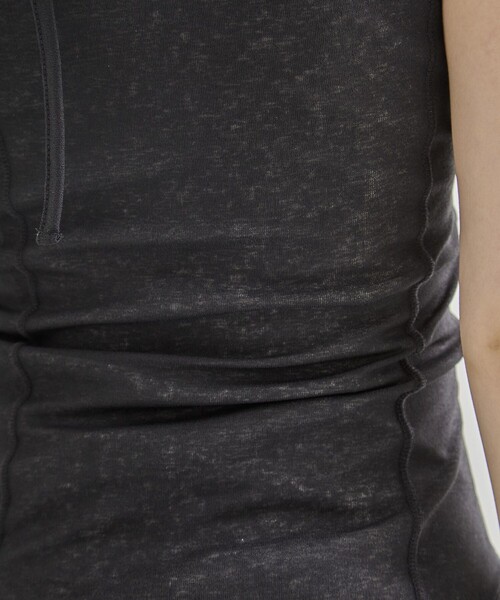 UNITED TOKYO（ユナイテッドトウキョウ）の「【2way】2way Cami & Padded Tanktop｜ウォッシャブル/速乾/カップ付き/夏服（タンクトップ・レディース・ベージュ/ホワイト/レッド・FREE）」の16枚目の写真