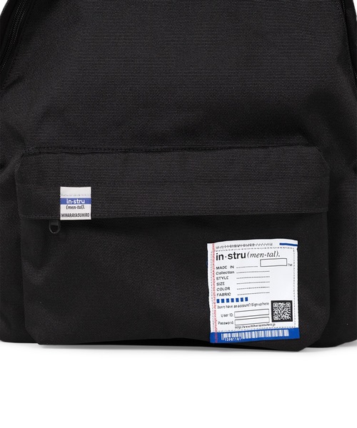 In・stru(men-tal).(インストルメンタル)の「Backpack Medium(バックパック/リュック・メンズ・ブラック・FREE)」の5枚目の写真