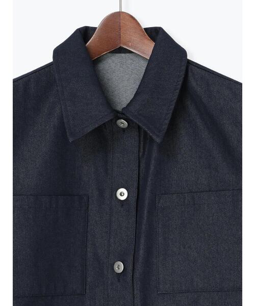 Te chichi（テチチ）の「デニムライクジレ（セットアップ可）（ベスト・レディース・ネイビー・F）」の15枚目の写真