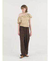 styling/ | 【セットアップ対応】ワイドタックドローストリングパンツ(その他パンツ)