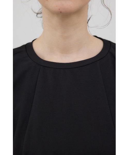 crie conforto（クリーコンフォルト）の「タックケーププルオーバー（Tシャツ/カットソー・レディース・ブラック/ホワイト/ピンク・FREE）」の10枚目の写真