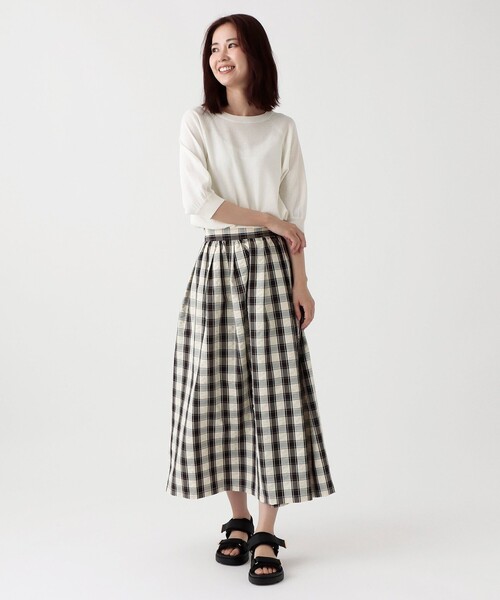 Afternoon Tea（アフタヌーンティー）の「MVS UVニッットプルオーバー（ニット/セーター・レディース・アイボリー/グリーン/ブルー/レッド・MEDIUM）」の16枚目の写真