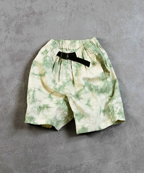 MARKEY'S（マーキーズ）の「製品染めショーツ(無地/タイダイ)（その他パンツ・キッズ・ブラック/ライトピンク/モスグリーン/ブラウン/マスタード/ネイビー/ダークブルー/サンドベージュ/オレンジ/パープル・80/90/95/100/110/120/130/140/150）」の5枚目の写真