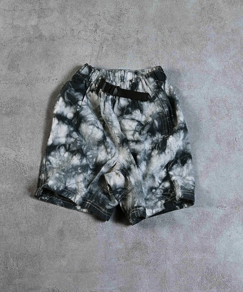 MARKEY'S（マーキーズ）の「製品染めショーツ(無地/タイダイ)（その他パンツ・キッズ・ブラック/ライトピンク/モスグリーン/ブラウン/マスタード/ネイビー/ダークブルー/サンドベージュ/オレンジ/パープル・80/90/95/100/110/120/130/140/150）」の2枚目の写真