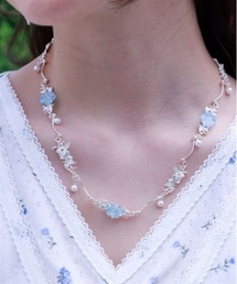 axes femme | オーロラローズネックレス(ネックレス)