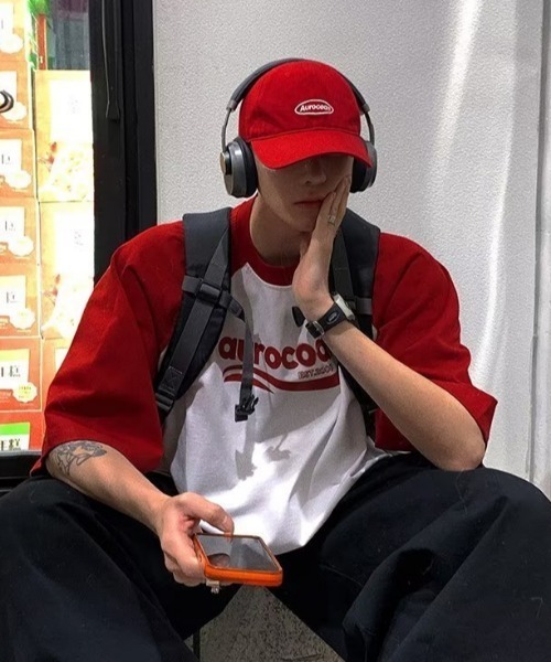 MGV(エムジーヴィー)の「ラグランスリーブプリントカットソー(Tシャツ/カットソー・メンズ・ホワイト・MEDIUM/LARGE/X-LARGE)」の2枚目の写真